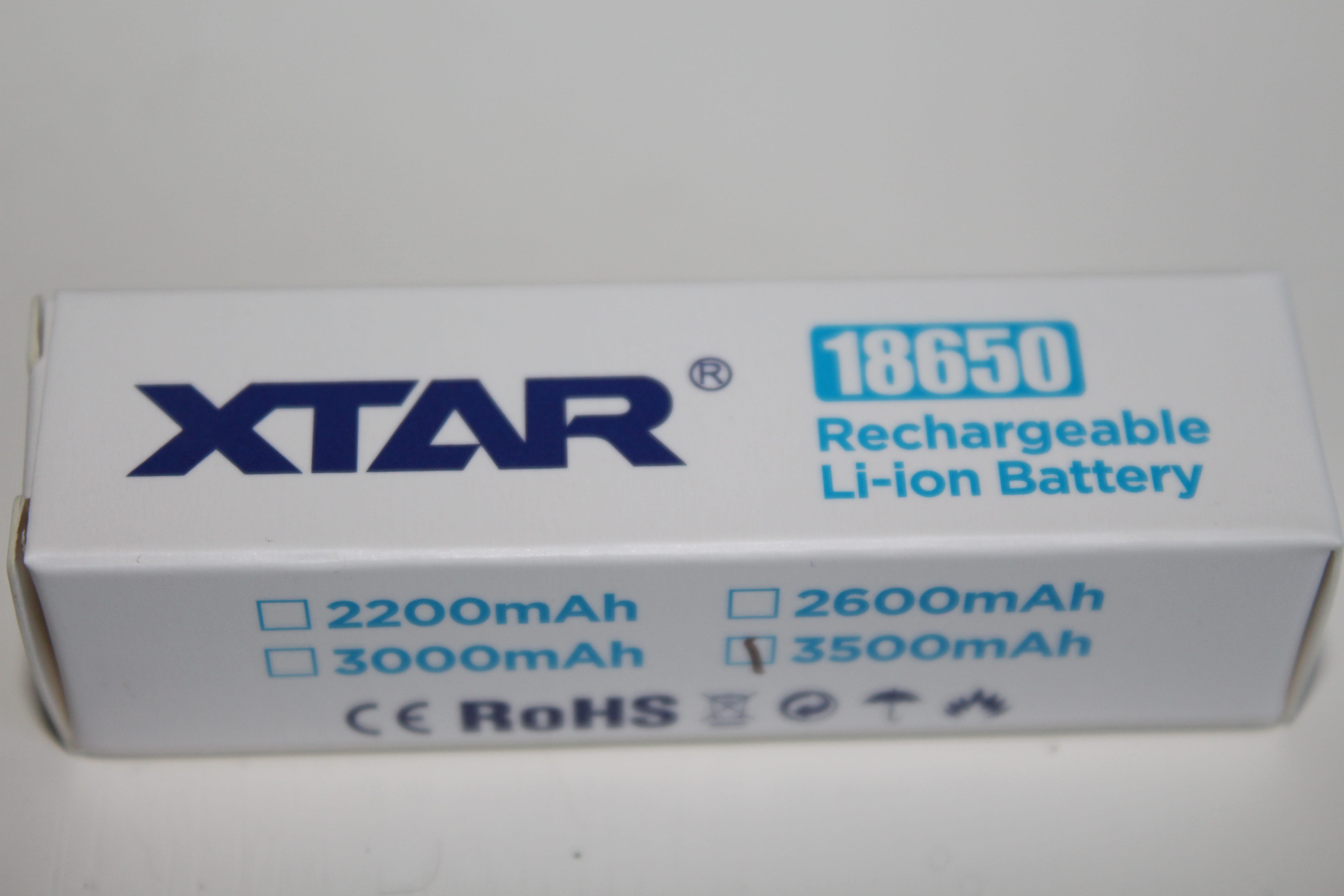 Xtar 18650 Rechargeable Li-Ion Battery 3500mAh