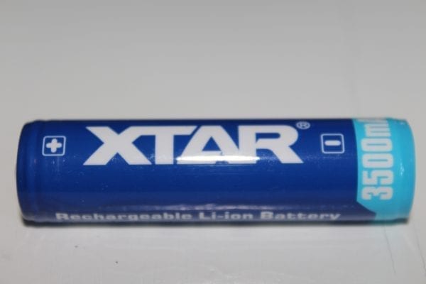 XTAR 18650 3500 MaH 3,6 V. LI-ION BATTERI (2 stk.)